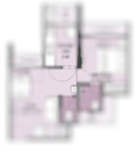 Ajmera 78 Lake Town Bhandup 1BHK Plan