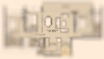 Ajmera Versova Andheri 3BHK Plan